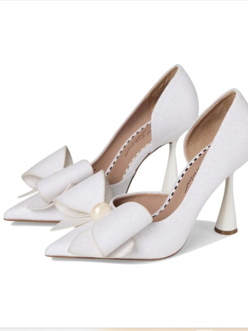 BETSEY JOHNSON Kyliee Bow Pumps 3M7 269 NEW in box